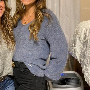 Abercrombie fuzzy sweater